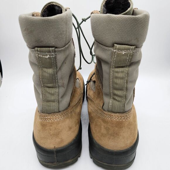 Belleville Military Combat Fly Boots Mens Size 11 Wide Sage Suede FAFTW Tactical main image 7